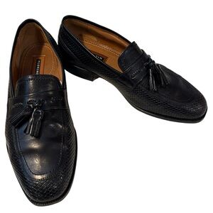 Florsheim Black Tassel Loafers